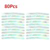 80Pcs Car Wheel Hub Reflective Sticker Night Safe Driving Tire Rim Luminous Decal Stickers Auto Motorcycle Styling Decor Decals