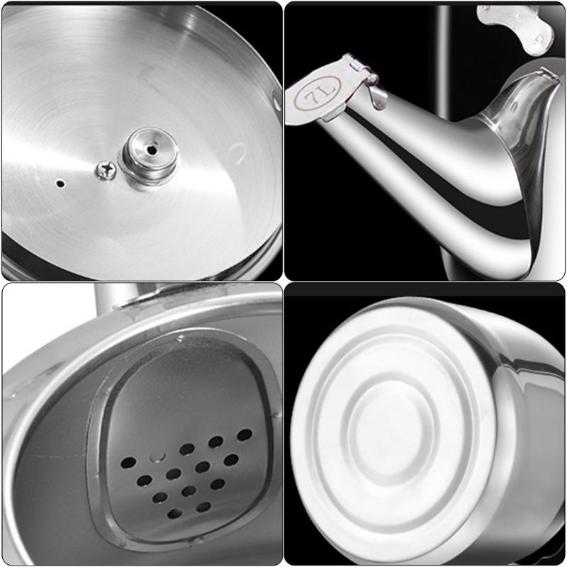 Multipurpose Stovetop Water Kettle Whistling Teapot for Induction Gas and Electric Stove Stainless Steel Water Boiler