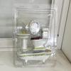 1:12 Scale Miniature Ceramic Bathroom Set - 4-Piece Dollhouse Fixtures
