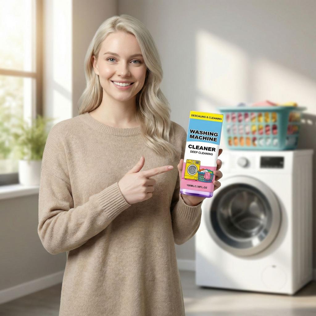 Waschmaschine Innenzylinder Fleckenentferner Geruchsbeseitigung Kalkentferner Reinigungsmittel 100ML