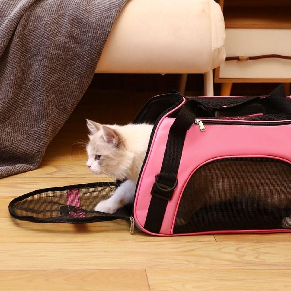 Breathable Pet Transport Bag Washable Cats Handbag Bag Pet Carry Backpack Cats Accessories