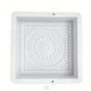 1Pcs Road Concrete Mold DIY Paving Casting Stepping Stone Square Brick Antique Landscape Yard Decor Garden Reusable Making Tools