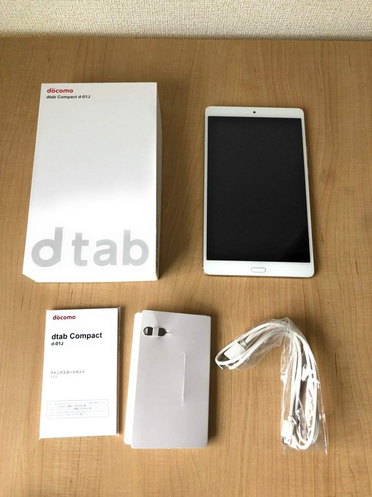 HUAWEI dtab compact 16GB Gold docomo d-01J