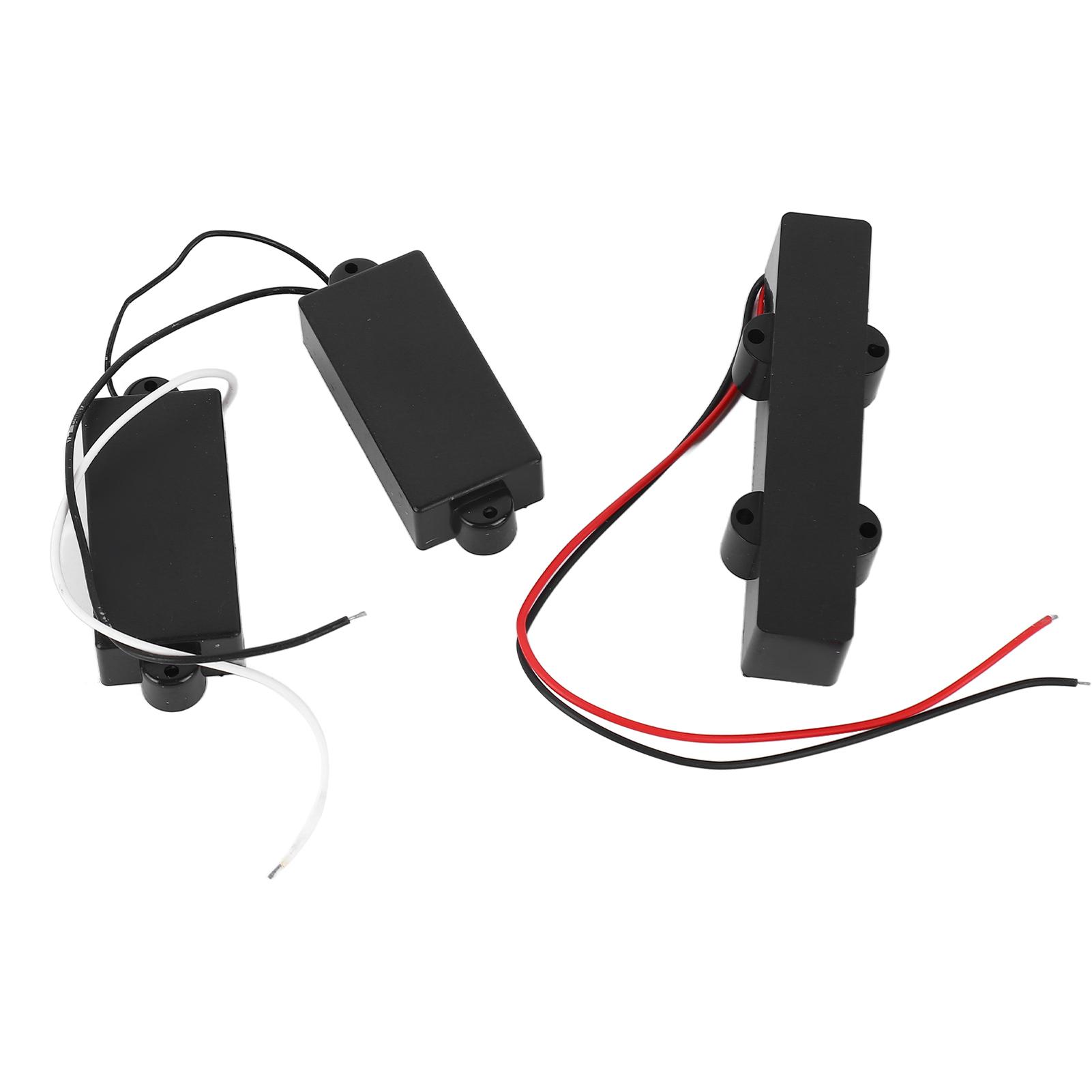 

Закрытые Звукосниматели для Электробаса Низкий Уровень Шума Мощный Выход Комплект Закрытых Звукоснимателей для Гитары Аксессуары для Музыкальных Инструментов