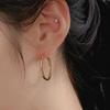 BASIC RING EARRING(3size)