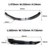 Für BMW 3er E90 E91 LCI 320i 330i 2009-2012 Basismodelle Frontstoßstange Spoilerlippe + Nebelscheinwerfer Seitenlüftungsgitter Splitterabdeckung