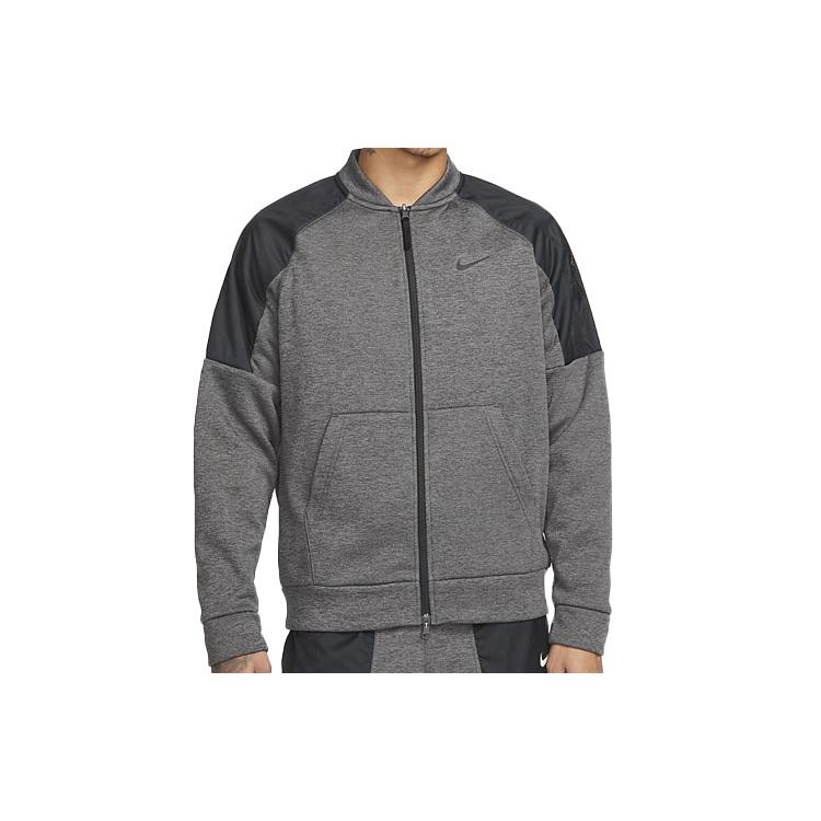 Куртки Nike Мужские Серые С воротником-стойкой Умеренный Прямой крой DQ4853-071 L