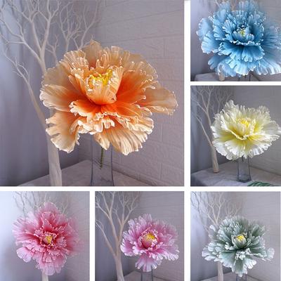 Große künstliche Blume dreidimensional Heimdekoration Fotografie-Requisiten künstliche Pfingstrose Blumenbogen Wegführung Blume 50cm