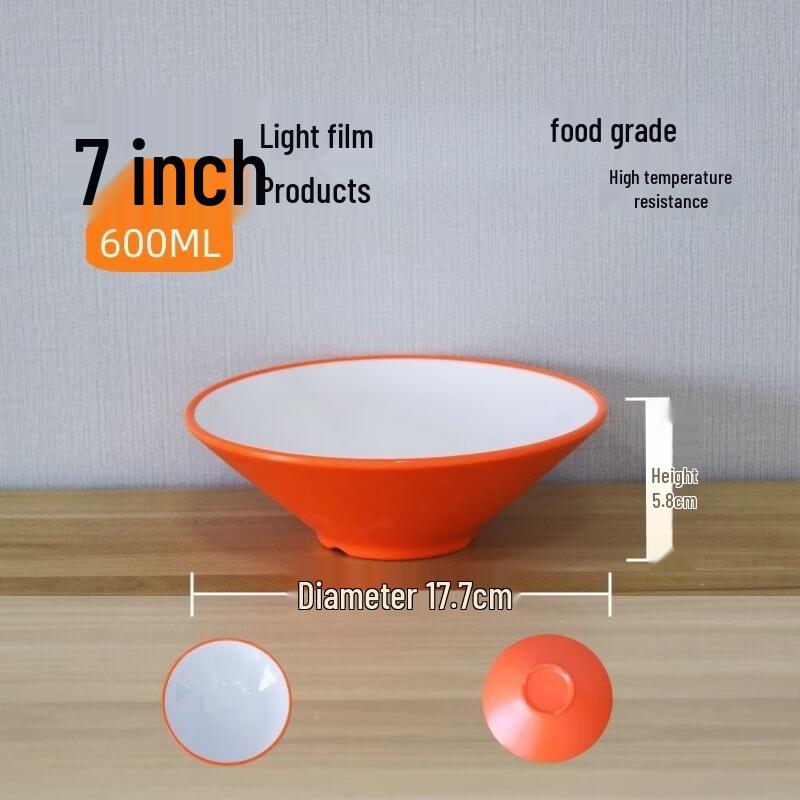 Jingzhouyuan A5 Melamine Conical Bowls 2 pcs