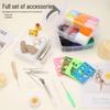 Wool Felt Handmade Couple Doll Kit - Creative DIY Gift Set with Tools & Accessories