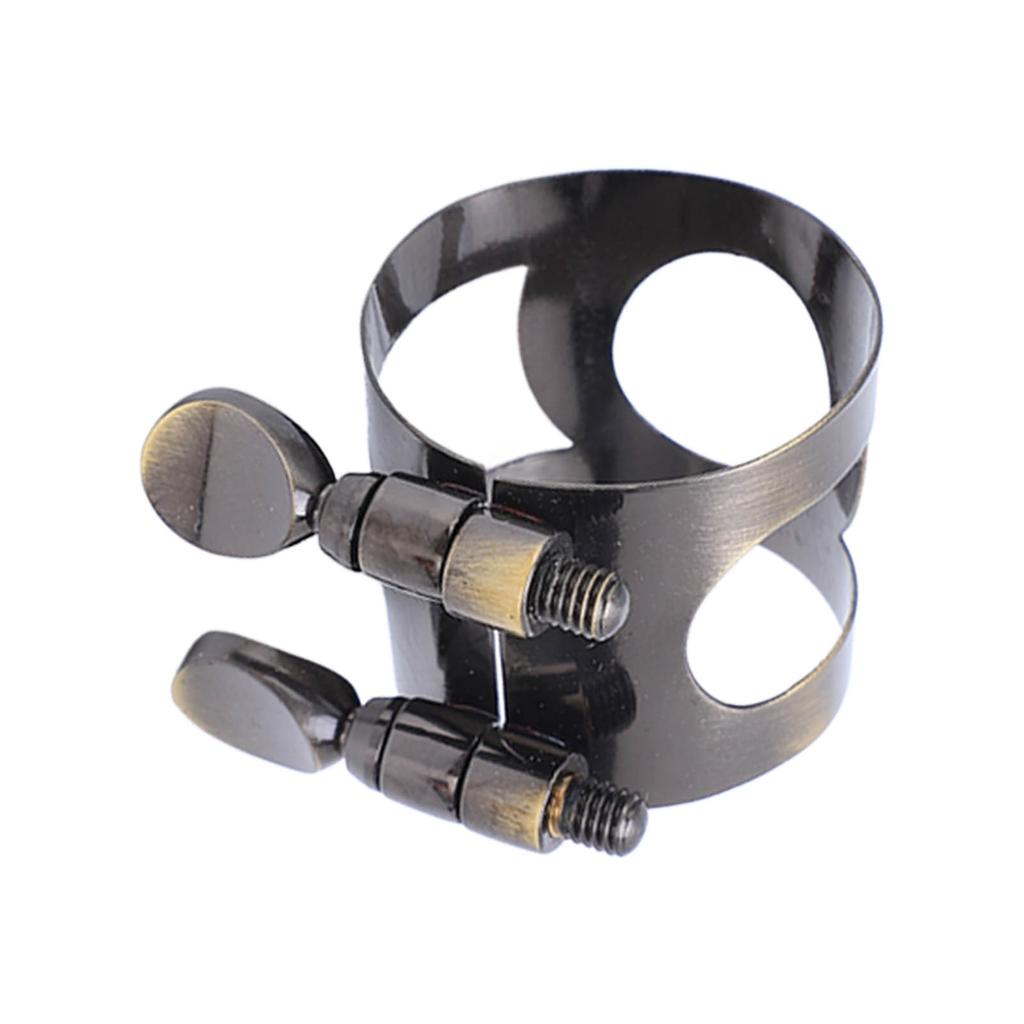 Saxophone Ligature Mouthpiece Fastener Sax Metal Clip Musical Instrument Accessories Alto Antique