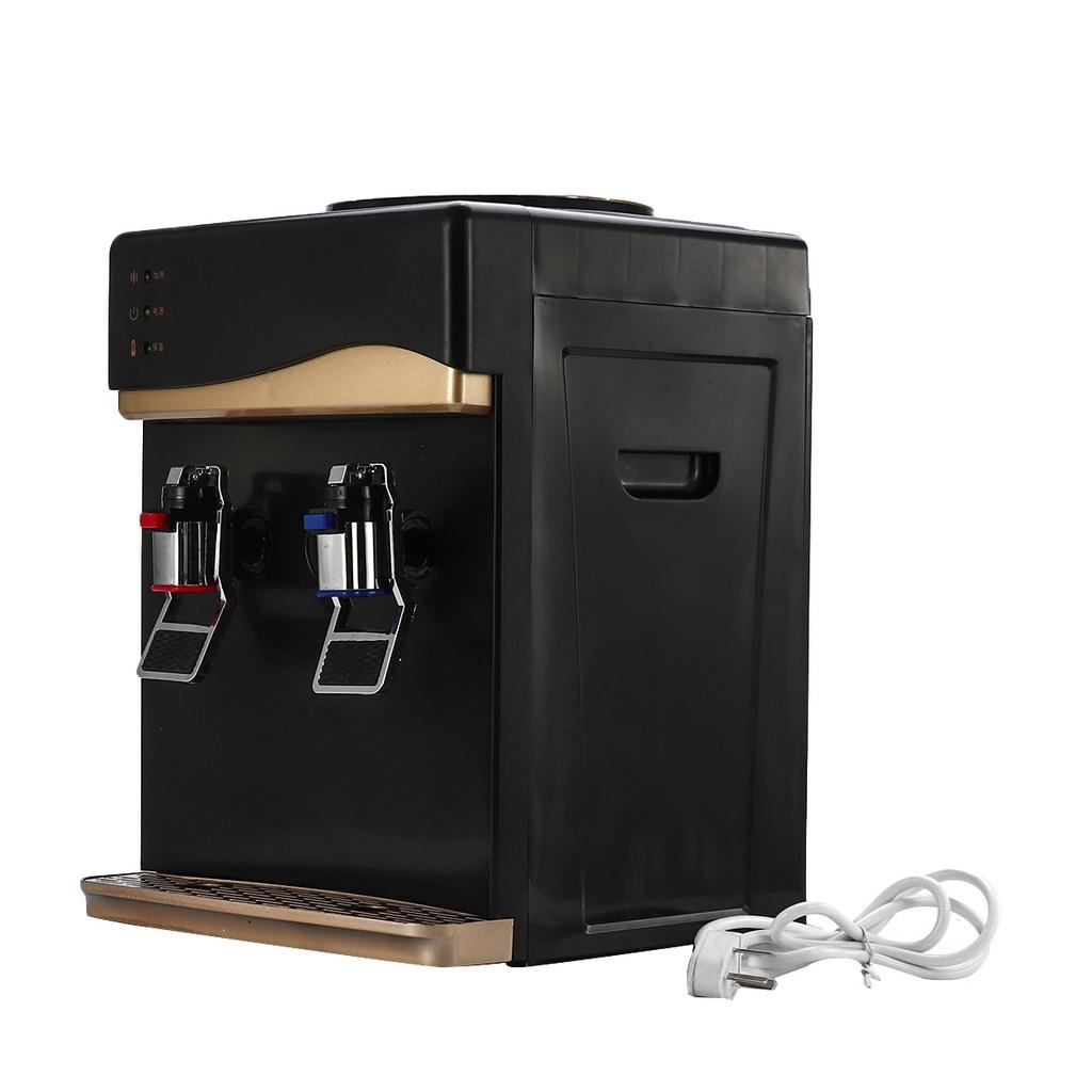 220V 550W Electric Water Dispenser Desktop Cold Hot Ice Water Cooler Heater Drinking Fountain for Home Office Coffee Tea Bar