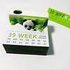 3D Creative Time Piece Calendar 2026 Desk Weekly Calendar Decoration with Acrylic Case, Paper Sculpture Non-stick Notes, Paper Carving Art Craft