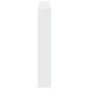 LED Headboard with Shelves White 140x17x102 cm