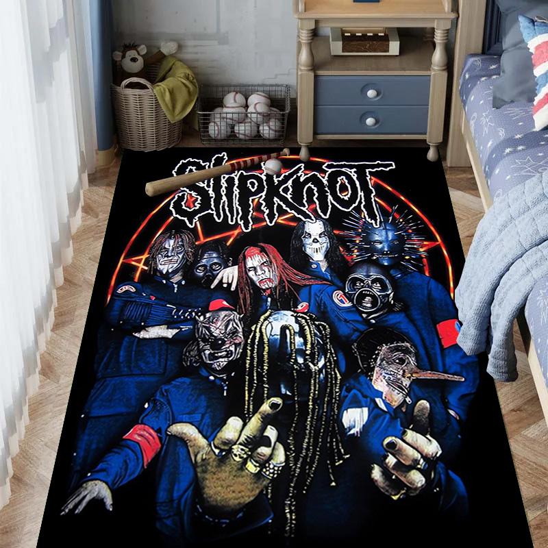 Slipknot: Chaos Rebellion carpet printing Suitable for all seasons Dormitory decoration Christmas gifts Bathroom mat