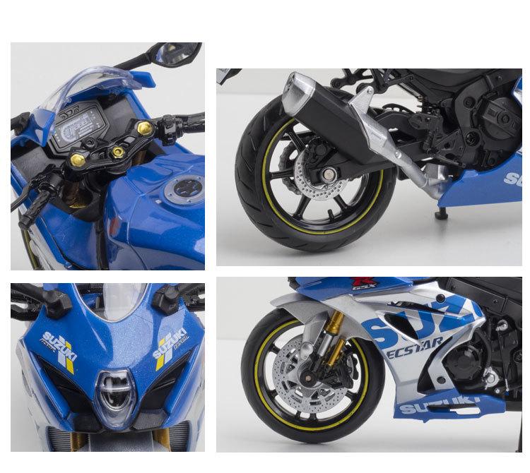 1:12 Scale GSX Alloy Aprilia RSV4 Motorcycle Model Toy