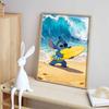 Disney Diamond Painting Kit DIY Round Stitch Surfer Home Wall Decor Adult Handmade Gift
