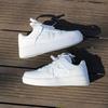 Women's White Autumn 2025 Hong Kong Style Korean Board Sneakers