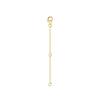 Adjustable Alloy Lobster Clasp Necklace Extension Chain for DIY Jewelry