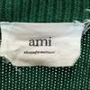 AMI Made In Portugal Long Sleeve Sweater S Green Knit Women Used