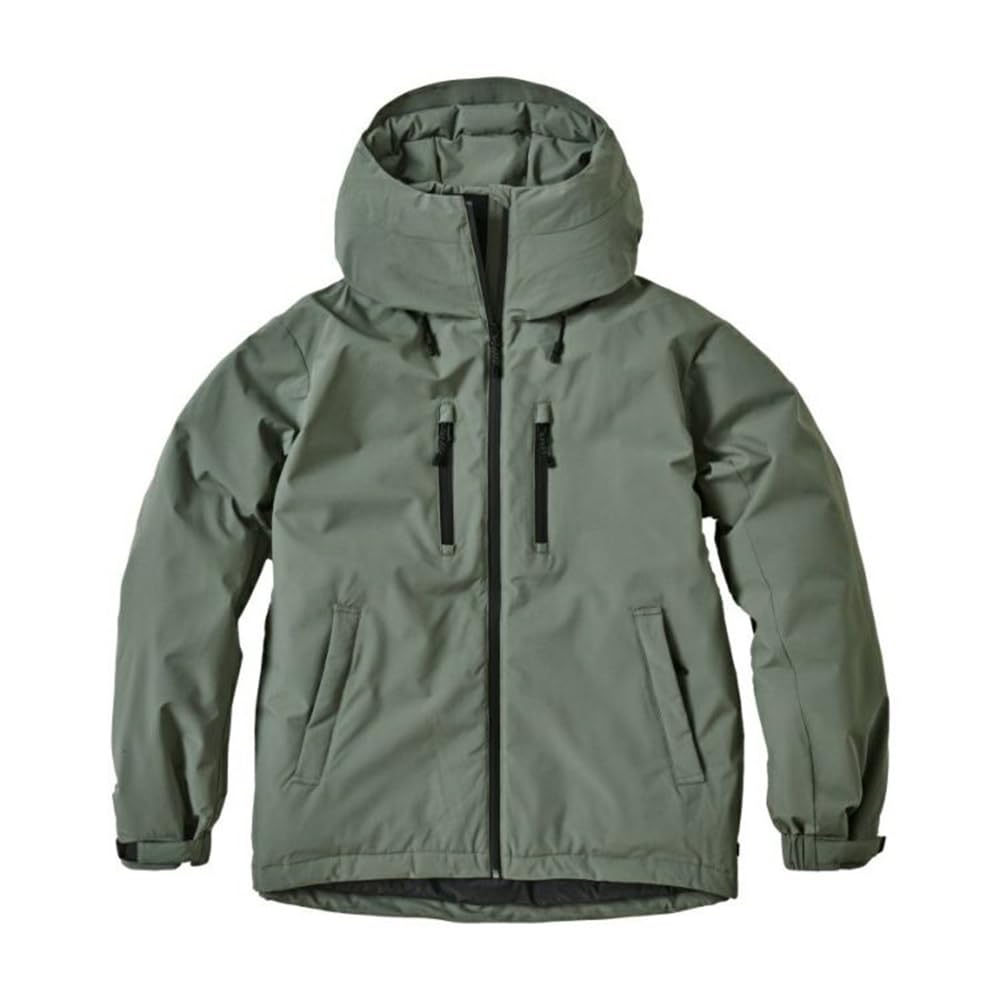 HAMURE Stretch Down Parka Sage LL Cold Weather Extreme Cold Prono HMU-2526 Green, Size, Men's, 2025, Jacket, Weather, Midwinter, Water-Repellent,