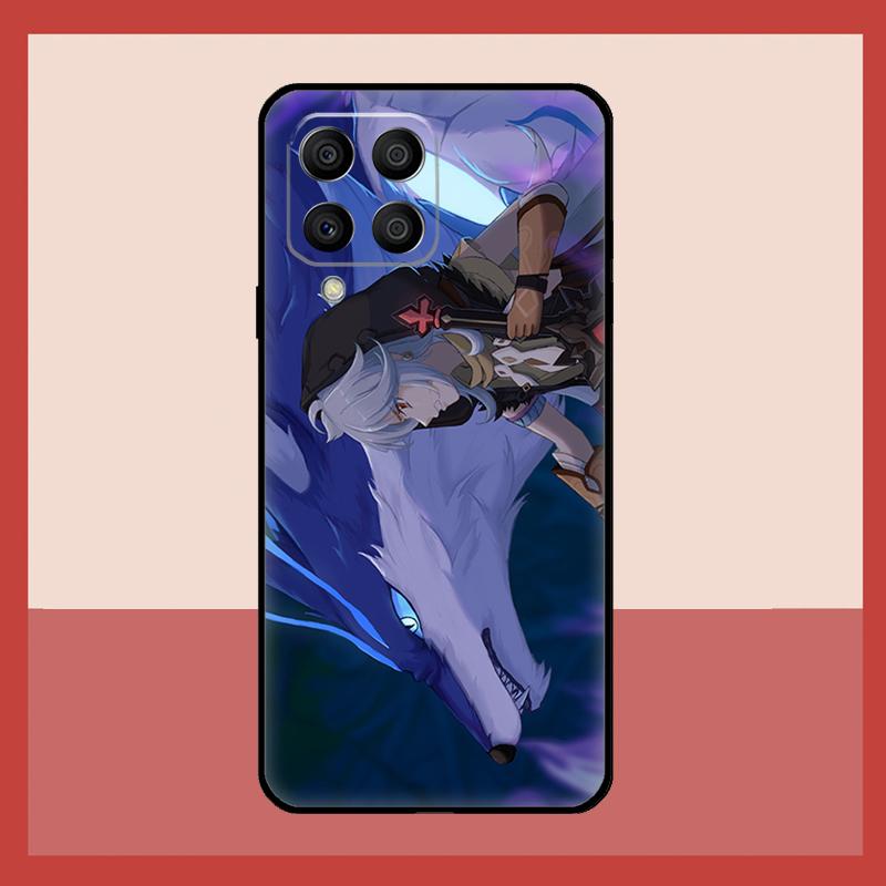 Razor Genshin Impact Fanart Case For Samsung Galaxy M11 M31 M14 M34 M54 M12 M32 M52 M15 M13 M06 M16 M36 M56 M53 M35 M55