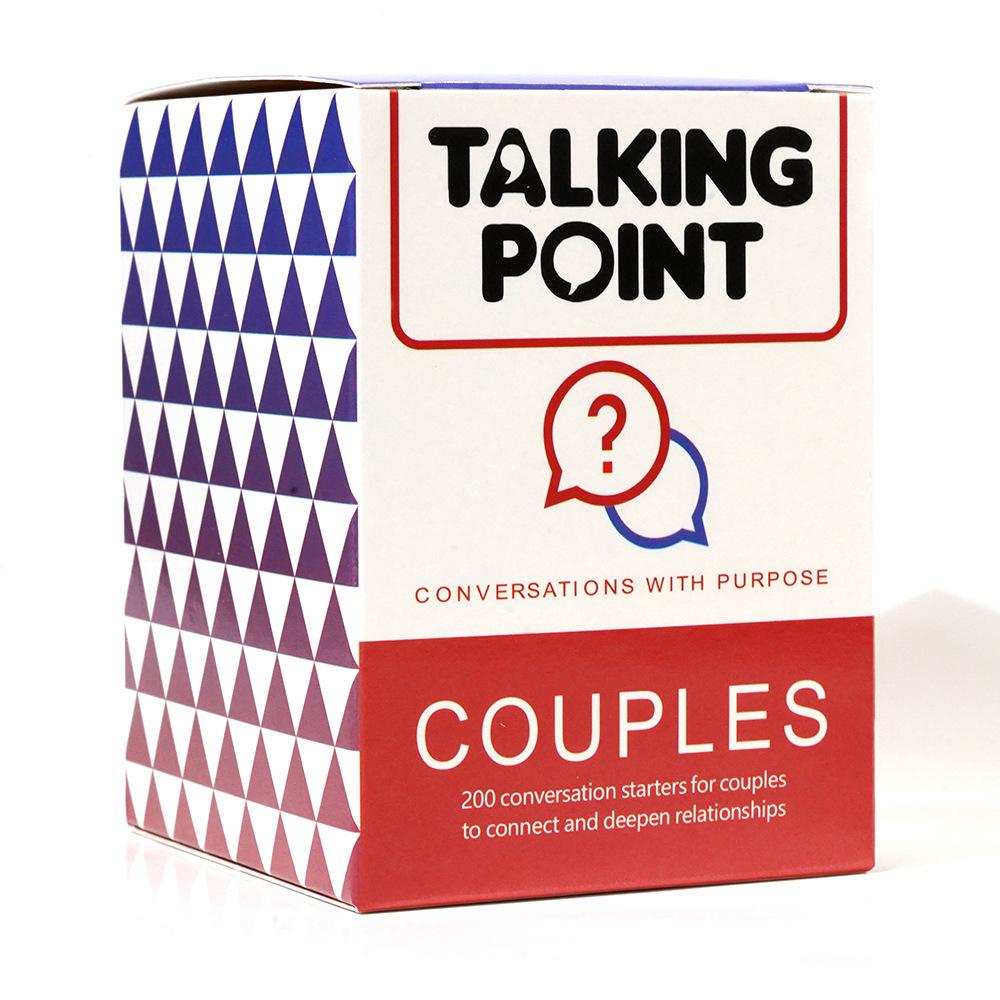 English Version Talking Point Series Romantic Dating Couple Game Challenge Q&A Intimate Game