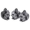3PCS Flower Pot Decorative Feet Resin Animal Statue Plant Pot Support Feet Planter Riser for
