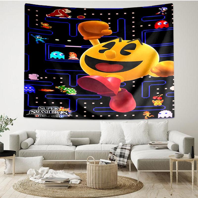 PAC Print Tapestry - Portable Wall Decor Cloth, for Home, Dorm, Travel, Bedroom, Living Room - Ideal Birthday Housewarming Gift
