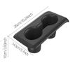 Fucaten Car Cup Holder for Honda Civic Type R FL5 2021 Console Car Drink Holder TPE Material (September onwards) Tray, Cover, Storage, (Back Seat)