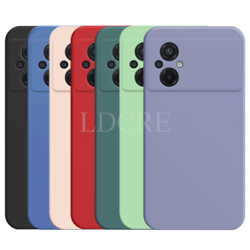 Voor Xiaomi POCO M5 Hoesje Vloeibare Siliconen Coque Voor POCO M5 M5S F4 GT X3 GT M4 X4 Pro Cover TPU Fundas Beschermend Voor POCO M5 Hoesje