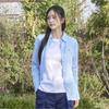Women's Regular Fit Linen Shirt CF005E-56GHBA
