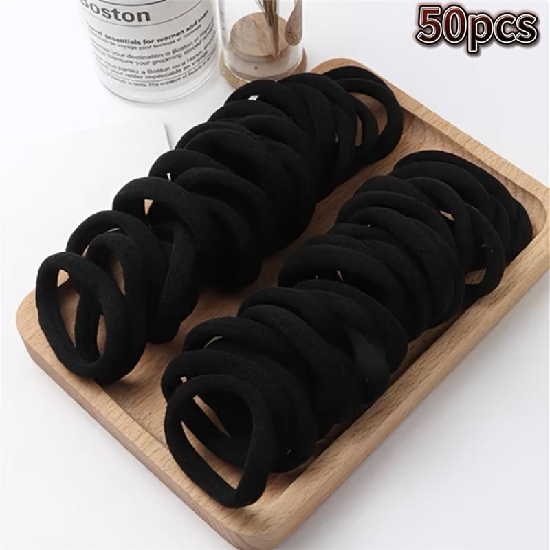High elastic hair loop French style thick Women's hair rope graduation gift