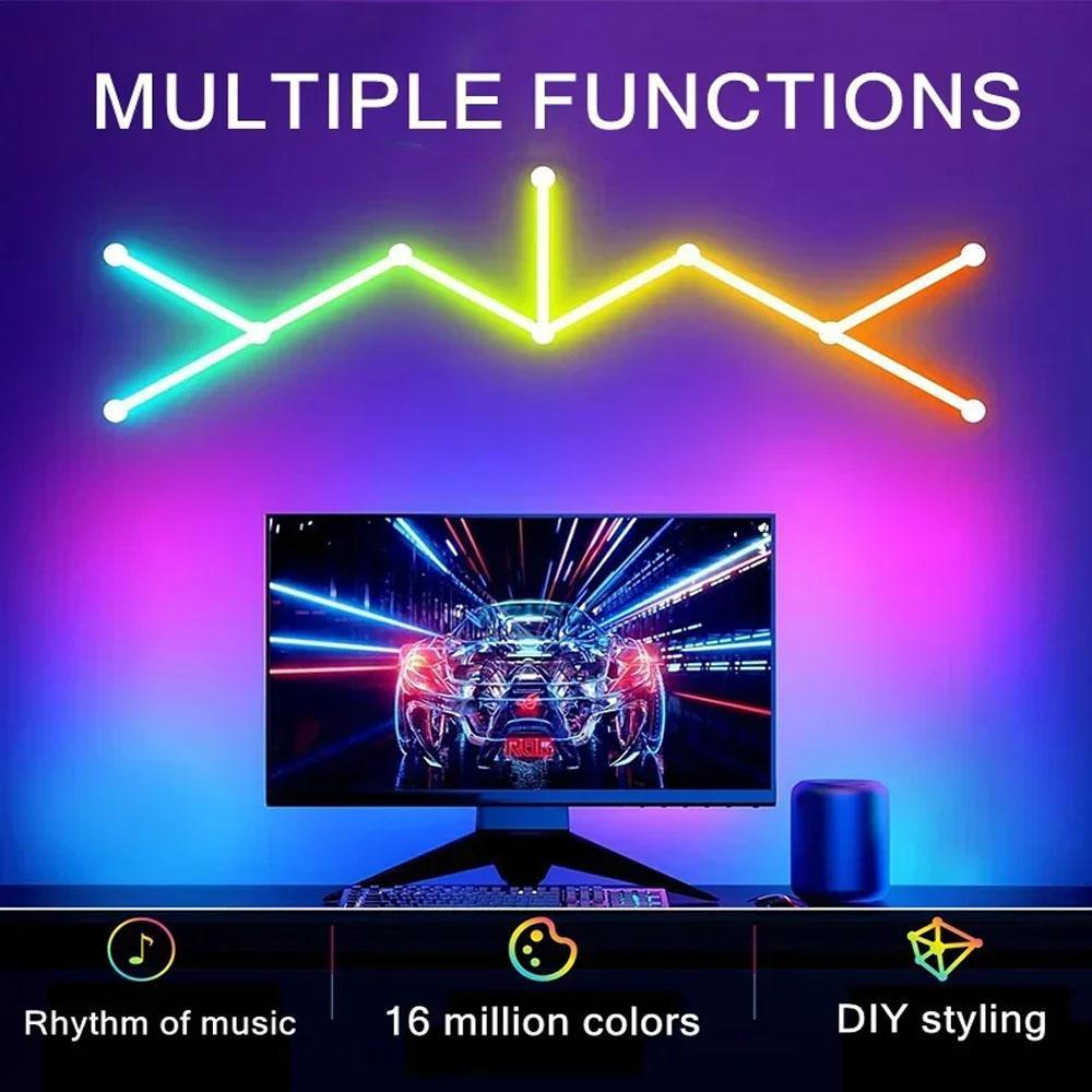 RGB Neon LED Strip Bluetooth App With Remote Control 5V USB Waterproof Neon Strip Light RGB Strip For Indoor Outdoor Home Decor