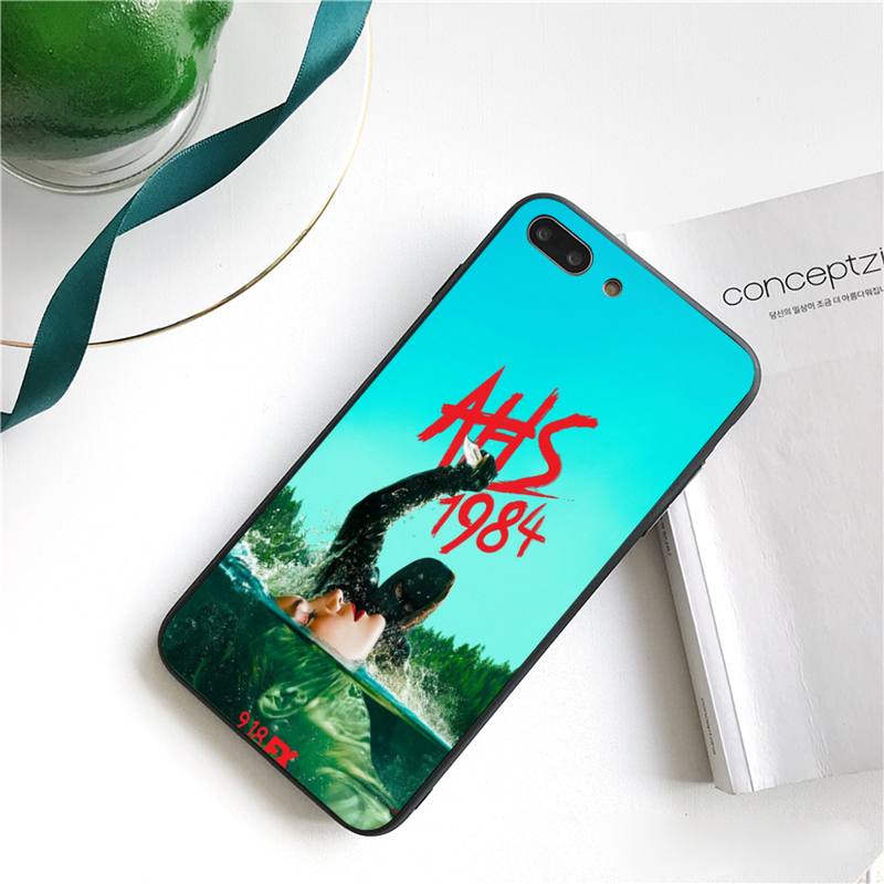 TV American Horror Story AHS 1984 Art Phone Case For iPhone 11 8 7 6S Plus 7 plus 8 plus X XS MAX 5 5S XR 12 11 Pro max se 2020