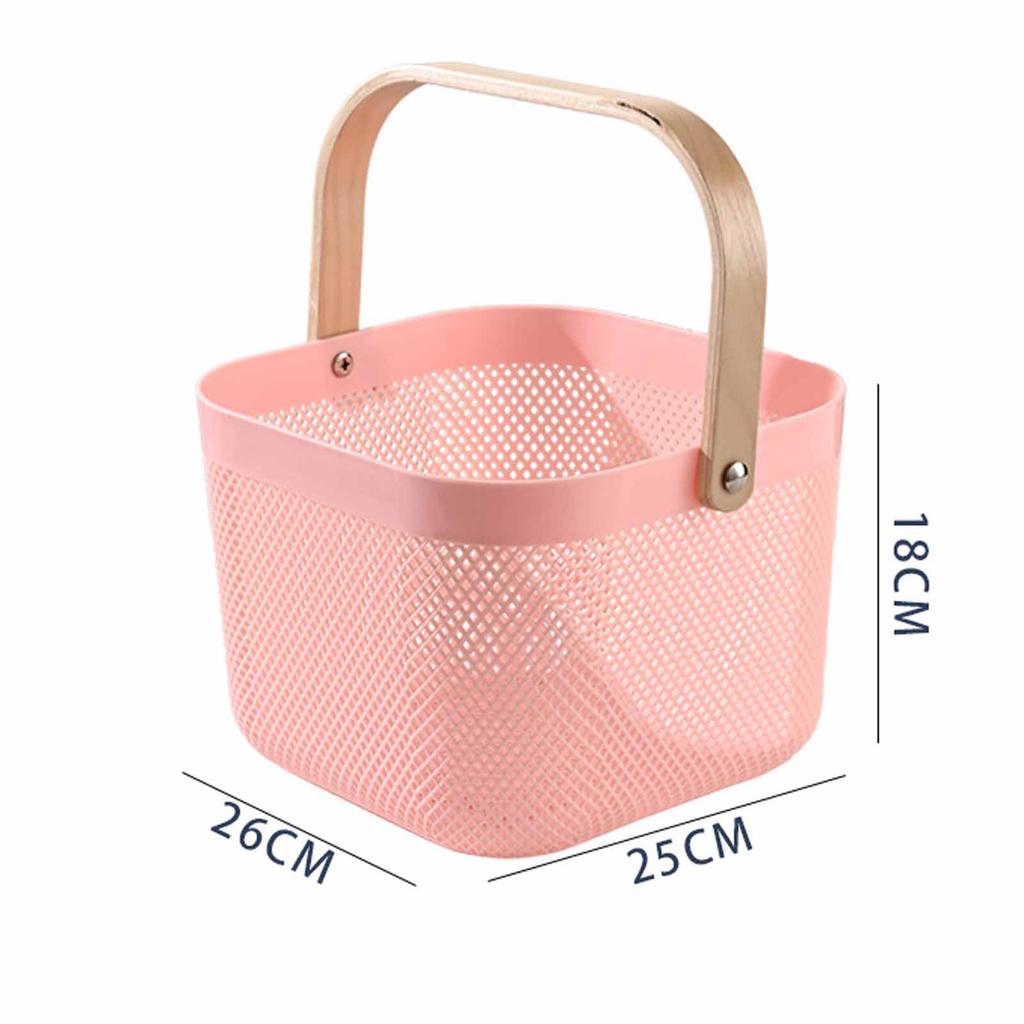 Plastic Draining & Storage Basket, Multi,Purpose Kitchen, Vegetable, Picnic Fruit Basket, Laundry & Household Organization