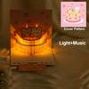 3D Pop Up Light Music Birthday Card Cute Bear Cake Greeting Cards Happy Birthday Party Surprise Blessing Card Gifts