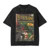 Hot Game Peripherals Bloodborne Darks Souls Graphic Print TShirt Streetwear Vintage Washed Cotton Top Oversized Summer New Tees