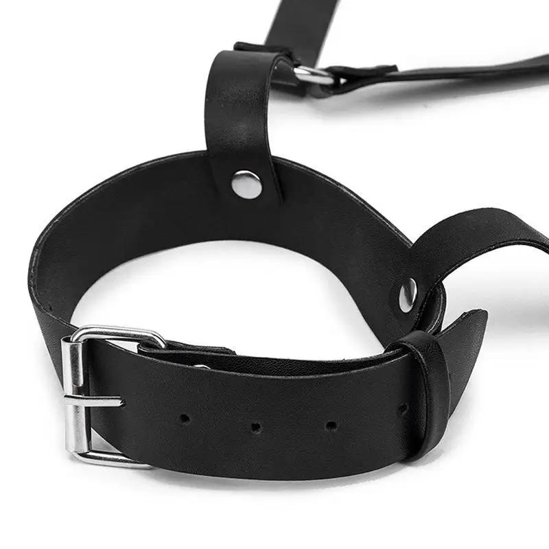 Women's Lingerie Garter Harness Bondage Erotic Sex Toy for Couples PU Leather Strip Club Party Adult Games BDSM