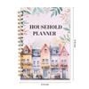 60 Sheets Undated Household Planner With Colorful Inner Daily Weekly Monthly Customizable Household Cleaning Schedule For Family