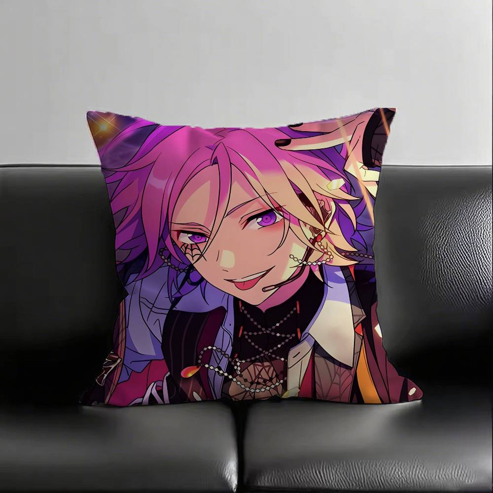 1pc Kohaku Oukawa Pillow Case Fashion Square Pillowcase Bedroom Sofa Room Ins Decoration Leisure