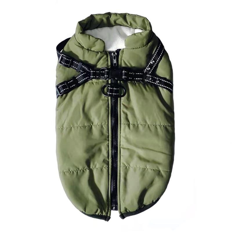 

Домашні тварини Жилет Одяг для домашніх тварин Зимовий одяг для домашніх тварин для маленьких собак Одяг для цуценят Водонепроникна куртка для собак Шуба для чихуахуа французького бульдога 2XL