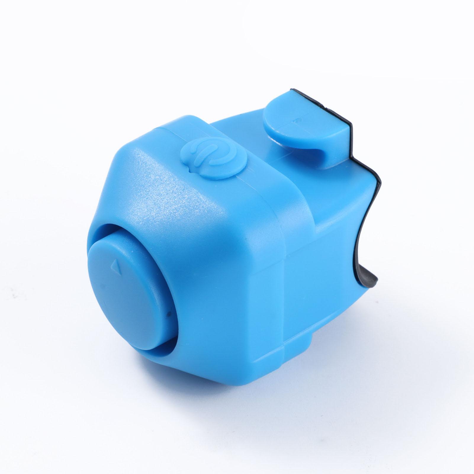 

Electric Bike Bell 130 DB Elastic Silicone Bike Bell Low Power Consumption Bike Rings Bell for Mountain Bike Road Bikes синій