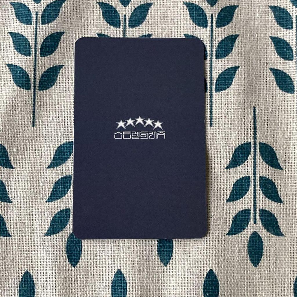 [USED] StrayKids 5STAR Pre-recorded 5th episode Stray Kids Bang Chan trading card