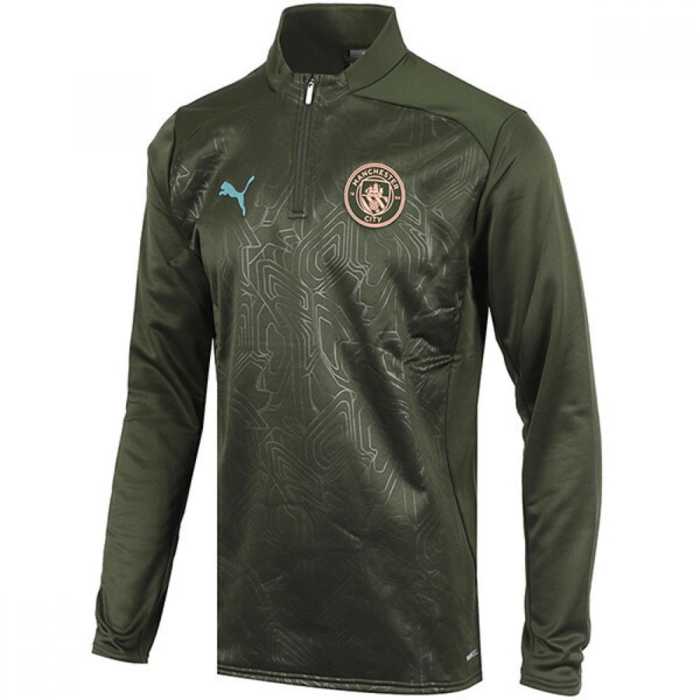 Puma Manchester City Hybrid 1 4 Zip Top 77753413/XL