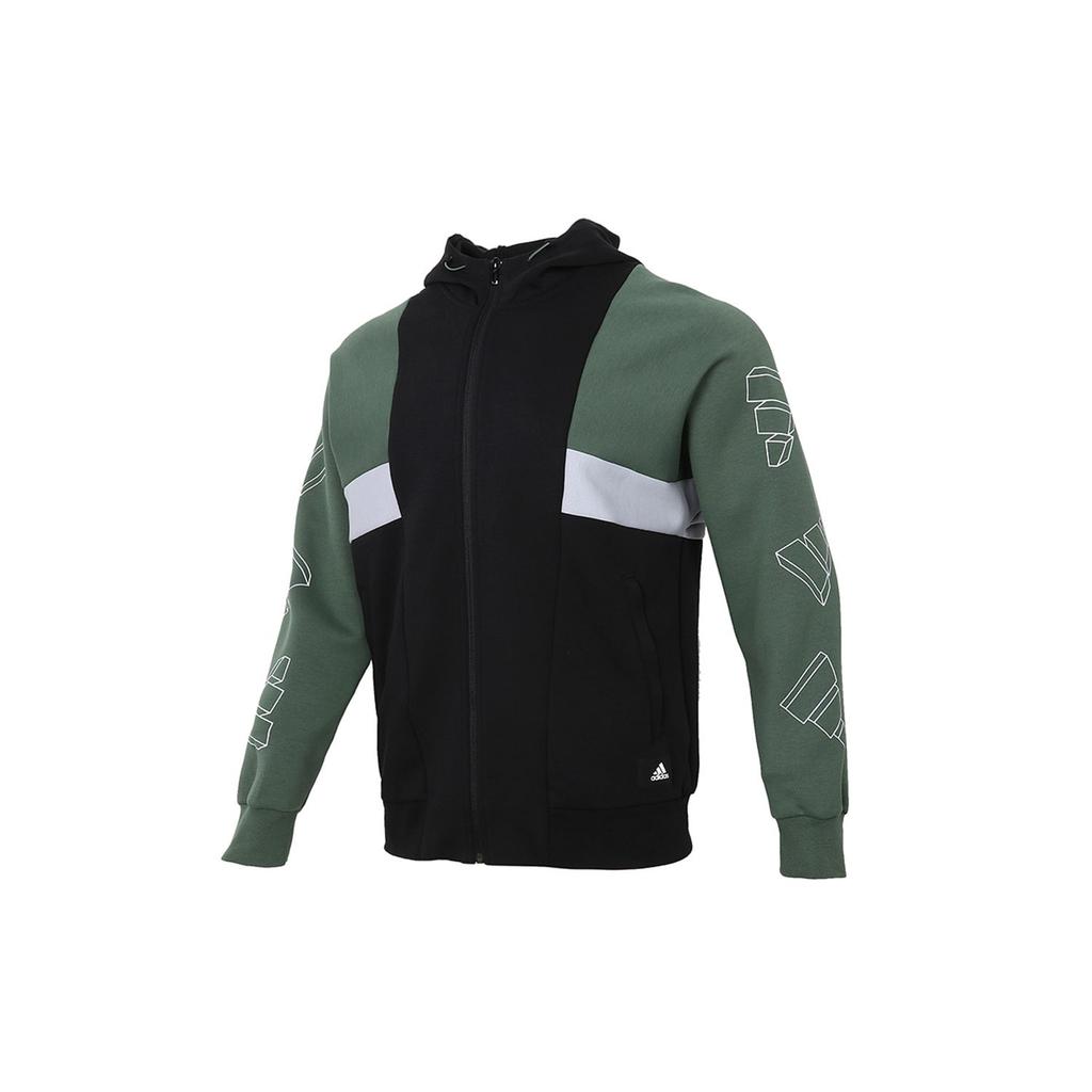 adidas Jackets Men's Black Hooded Moderate Other GP1817