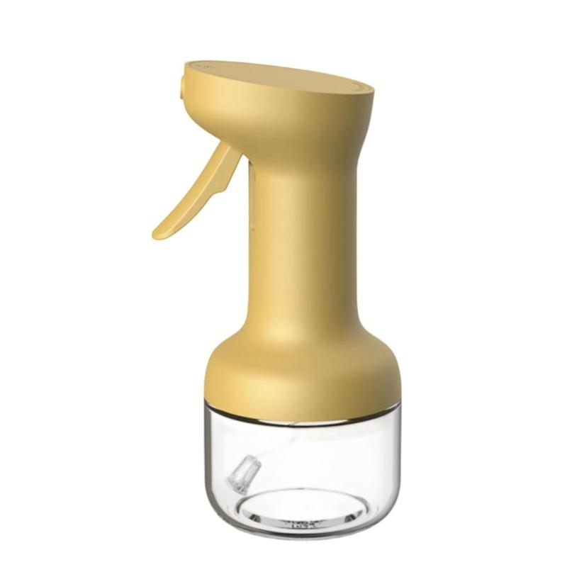 Nonslip Silicone Handle Oil Misters Bottle Leak proof Pump Sprayer For Healthy Cooking Oil Control And Multipurpose Kitchen Applications