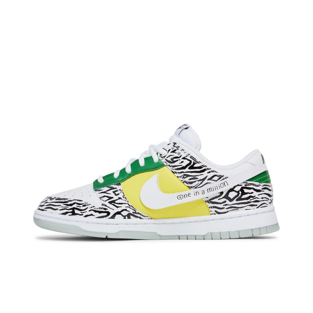 Nike Dunk Low 'Doernbecher 2022' (Unisex) White / White / Black / Green Apple Skateboard Shoes DR7305 100