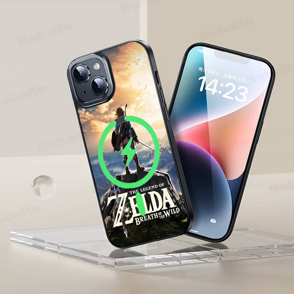 Hot Game The Legend Of Zeldas Phone Cover For IPhone 17 16 15 14 13 12 11 Pro Max Mini For Magsafe Magnetic Wireless Charge