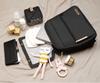 Petunia Pickle Bottom Meta Backpack Black Matte Canvas Mother's [Authorized Retailer]
